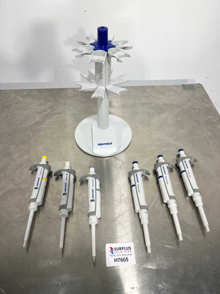 Image of Eppendorf Research Plus x6 Pipettes